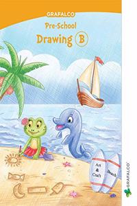 Navneet Grafalco Pre-School Drawing B Jr. Kg. | English | Pre School Book |