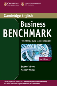 Business Benchmark Pre-Intermediate - Intermediate Business Preliminary Student's Book