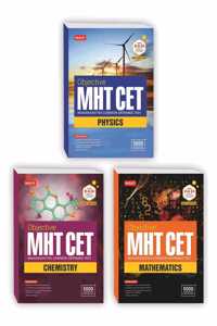 Mtg Objective Mht Cet Physics, Chemistry, Mathematics Books 2023 Exam - Mht Cet Engineering Previous Years Solved Papers With Chapterwise Topicwise Mcqs & Mock Test Papers (Set Of 3 Books)