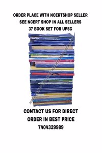 Ncert 37 Books Set For Upsc Exams (English Medium)