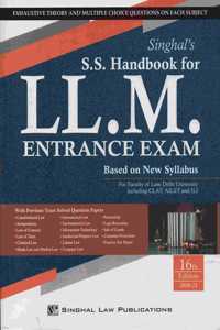 S.S. Handbook For Llm Entrance Exam (Based On New Syllabus)