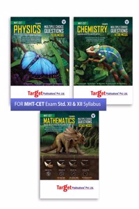 Mht-Cet Triumph Physics Chemistry And Maths (Pcm) Books For Engineering & Pharmacy Entrance Exam | On 11 And 12 Maharashtra Board Syllabus | Includes Chapterwise Mcqs, Question Paper | 3 Books
