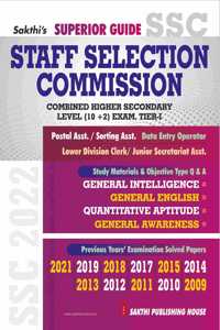 Ssc Postal Assistant /Sorting Assistant , Data Entry Operator & Lower Division Clerk & Junior Secritarial Assistant Book 2022