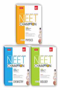 MtgÂ Neet ChampionÂ ComboÂ (Physics + Chemistry + Biology) Latest Revised Edition 2023 - Ncert Based Chapterwise Topicwise Segregation Of Mcqs, Concise ... From Last 10 Years Medical Entrance Exam