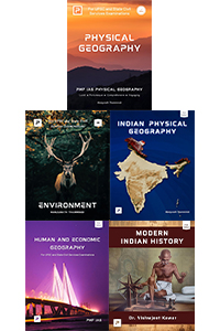 PMF IAS Environment,Indian Physical Geography, Physical Geography, Human and Economic Geography, Modern Indian History for UPSC 2024-25