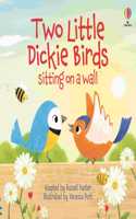 Two Little Dickie Birds sitting on a wall