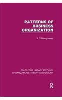 Patterns of Business Organization (RLE