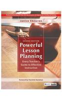 Powerful Lesson Planning