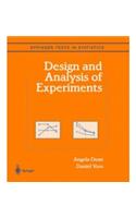 Design and Analysis of Experiments