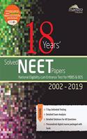 Wiley's 18 Years' Solved NEET Papers 2002 - 2019