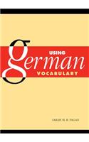 Using German Vocabulary