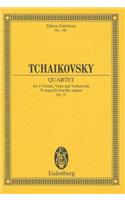 Tchaikovsky: Quartet for 2 Violins, Viola and Violoncello, D Major/D-Dur/Re Majeur, Op. 11