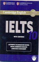 Cambridge Ielts 10 Students Book W/Ans With Audio Cd