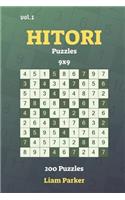 Hitori Puzzles - 200 Puzzles 9x9 vol.1