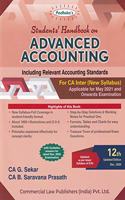 Padhuka's Student's Handbook on Advanced Accounting Including Relevant Accounting Standards for CA Inter (New Syllabus) - 12/edition,2020