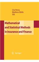 Mathematical and Statistical Methods for Insurance and Finance