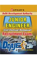 Delhi Development Authority Junior Engineer (Civil/Electrical/Mechanical) Recruitment Exam