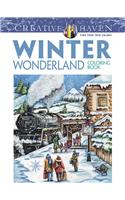 Creative Haven Winter Wonderland Coloring Book