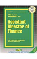 Assistant Director of Finance