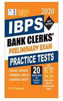 IBPS Bank Clerks CWE - V Preliminary Exam Practice Tests Book | New Pattern IBPS Clerk CWE Study Material Books