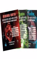 Vision 2018 Mission MD. MS. DNB Neet PG Medical Exam 3 Vols. set 1st/2017 (Vision Series)