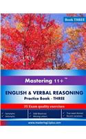 Mastering 11+ English & Verbal Reasoning - Practice Book 3