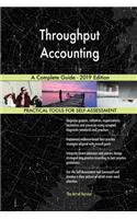 Throughput Accounting A Complete Guide - 2019 Edition