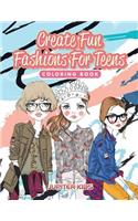 Create Fun Fashions For Teens Coloring Book