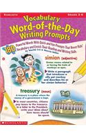 Vocabulary Word-Of-The-Day Writing Prompts