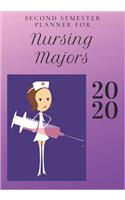 Second Semester Planner for Nursing Majors