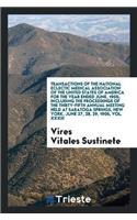 Transactions of the National Eclectic Medical Association of the United States of America for the Year Ended June, 1905; Including the Proceedings of the Thirty-Fifth Annual Meeting Held at Saratoga Springs, New York, June 27, 28, 29, 1905, Vol. XX