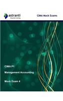 Cima P1 Management Accounting: Mock Exam 4