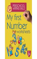 My First Number Worksheets