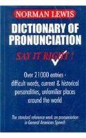 Dictionary Of Pronunciation