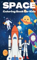 Space Coloring Book for Kids