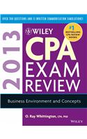 Wiley Cpa Exam Review 2013, Business Environment And Concepts