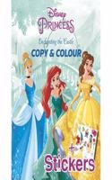 Disney Princess Enchanting the Castle Copy & Colour