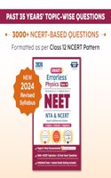 Smart Errorless Physics NEET Class 12 (2024) - NCERT Based | 3000+ NCERT & New Pattern Questions | 35 Past Years Papers | Free E-Book, Mind-maps & App