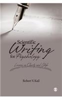 Scientific Writing for Psychology: Lessons in Clarity and Style