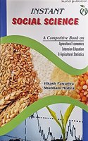 Instant Social Science: A Competitive Book on Agricultural Economic Extension Education and Agricultural Statistics (PB)