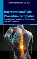 Interventional Pain Procedure Templates