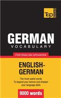 German Vocabulary for English Speakers - 9000 Words