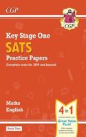 KS1 Maths and English SATS Practice Papers Pack (for the 2023 tests) - Pack 2