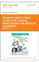 Study Guide for Clinical Procedures for Medical Assistants - Elsevier eBook on Vitalsource (Retail Access Card)