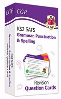 KS2 English SATS Revision Question Cards: Grammar, Punctuation & Spelling (for the 2025 tests)