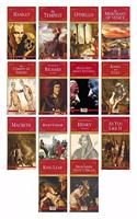 William Shakespeare (Set of 14 Books) - Hamlet, The Tempest, Othello, The Merchant of Venice, The Comedy of Errors, Richard III, Much Ado About ... Like It, King Lear, A Midsummer Night's Dream