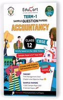 Educart CBSE Term 1 ACCOUNTS Sample Papers Class 12 MCQ Book For Dec 2021 Exam (Based on 2nd Sep CBSE Sample Paper 2021)