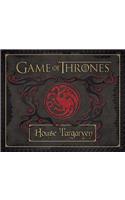 Game of Thrones: House Targaryen Deluxe Stationery Set