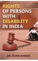 Rights of Persons with Disability in India