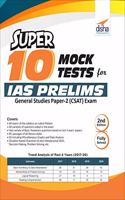 Super 10 Mock Tests For IAS Prelims General Studies Paper 2 (CSAT) Exam - 2nd Edition